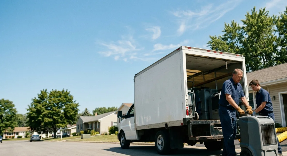 Water Damage Cleanup in Dunlap, IL near me